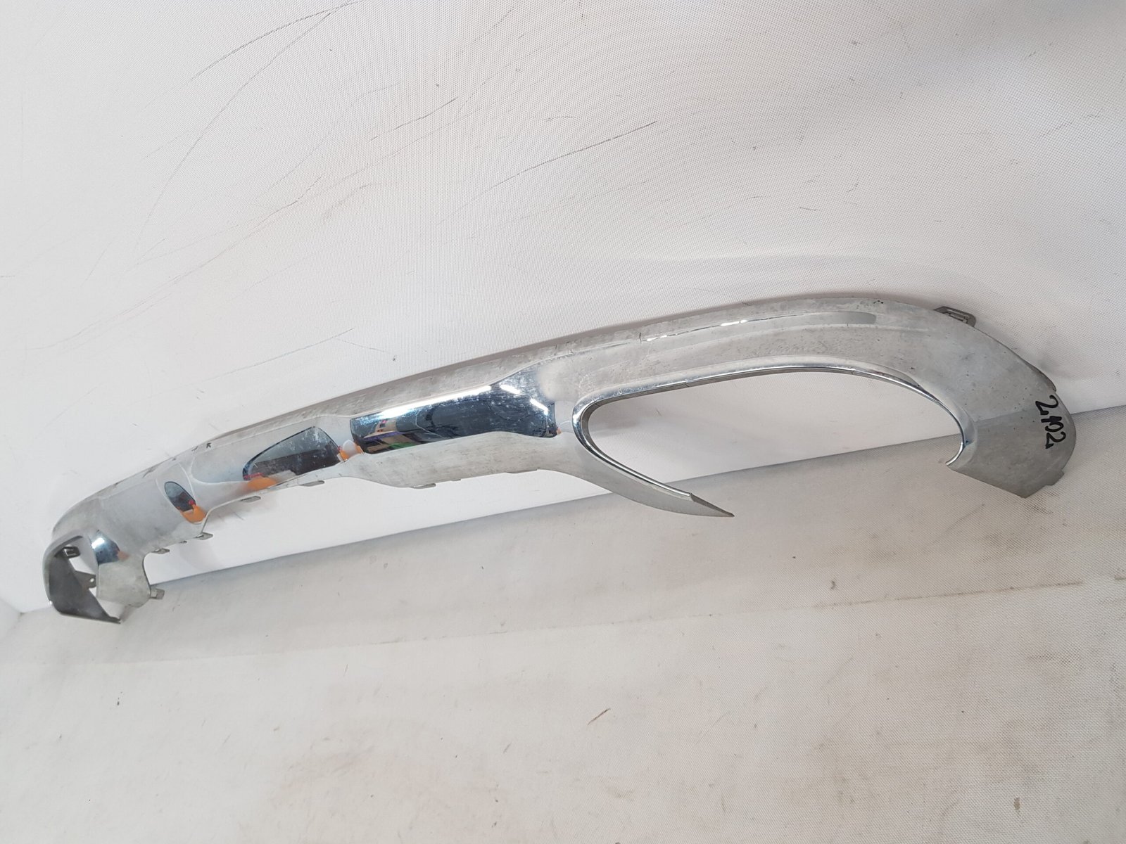 Ornament crom bara spate Mercedes GLC X253 A2538852325 2015 2016 2017 2018 2019 - imagine 3