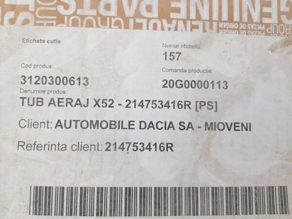 Carcasa ventilator Dacia Logan 2 214753416R 2009 2010 2011 2012 2013 2014 2015 2016 2017, 2018 2019 2020 - imagine 10