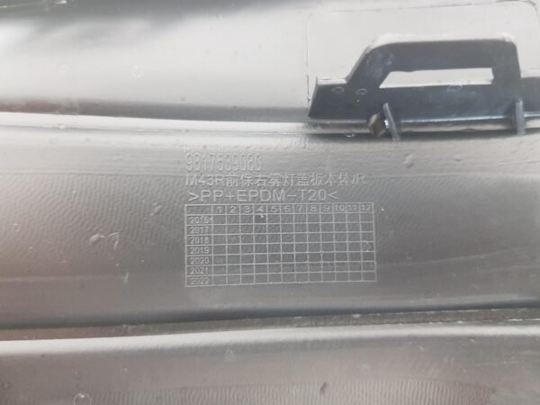 Set grile proiector stanga dreapta Citroen C-Elysee facelift 981753928280 2016 2017, 2018 2019 2020 - imagine 11