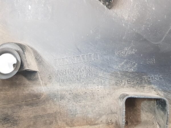 Ornament prag dreapta bandou aripa spate Dacia Sandero 2 / Stepway 764260776R 2012 2013 2014 2015 2016 2017, 2018 2019 2020 - imagine 13