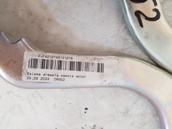 Balamale stanga dreapta capota motor Toyora CHR 53410-F4010 2017, 2018 2019 2020 2021 2022 2023 - imagine 7