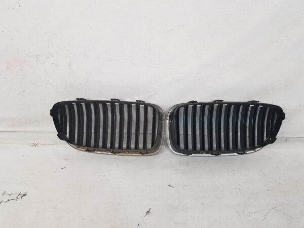 Set grile radiator, nari BMW Seria 5 F10 F11 51137200728 2011 2012 2013 - imagine 5