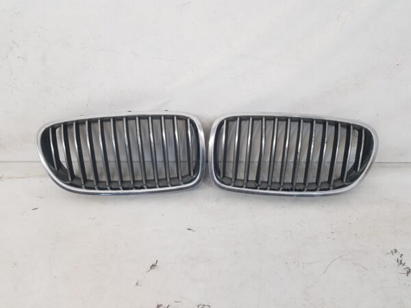 Set grile radiator, nari BMW Seria 5 F10 F11 51137200728 2011 2012 2013 - imagine 8
