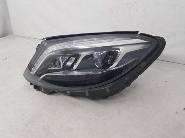 Far stanga full led ILS Mercedes S Class W222 model America A2229061102 2013 2014 2015 2016 2017 - imagine 4