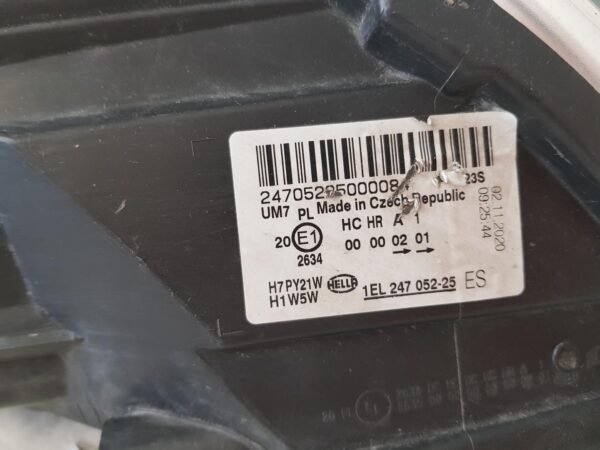 Far stanga halogen Skoda Octavia 2 facelift 1Z1941017 2009 2010 2011 2012 - imagine 8