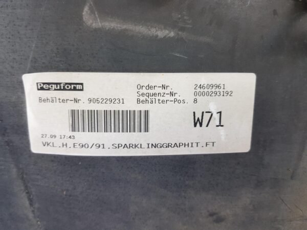 Bara spate BMW Seria 3 E90 Berlina 51127058509 2005 2006 2007 2008 - imagine 12