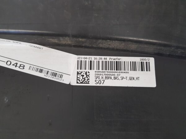 Spoiler bara spate Audi A4 B9 facelift S Line 8W0807521T 2020 2021 2022 2023 2024 - imagine 8