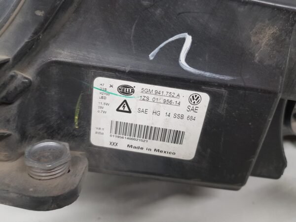 Far dreapta xenon + led VW Golf 7 GTI 5GM941752A 2013 2014 2015 2016 - imagine 7