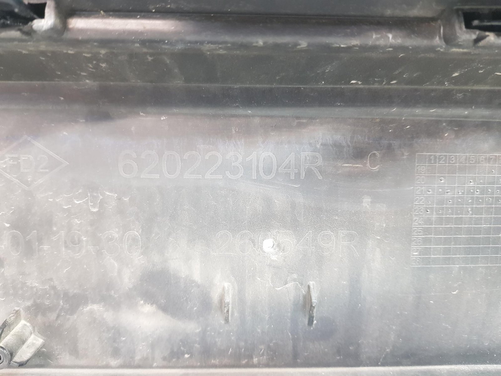 Bara fata Dacia Logan 3 Sandero 3 620223104R 2020 2021 2022 2023 2024 2025 - imagine 19