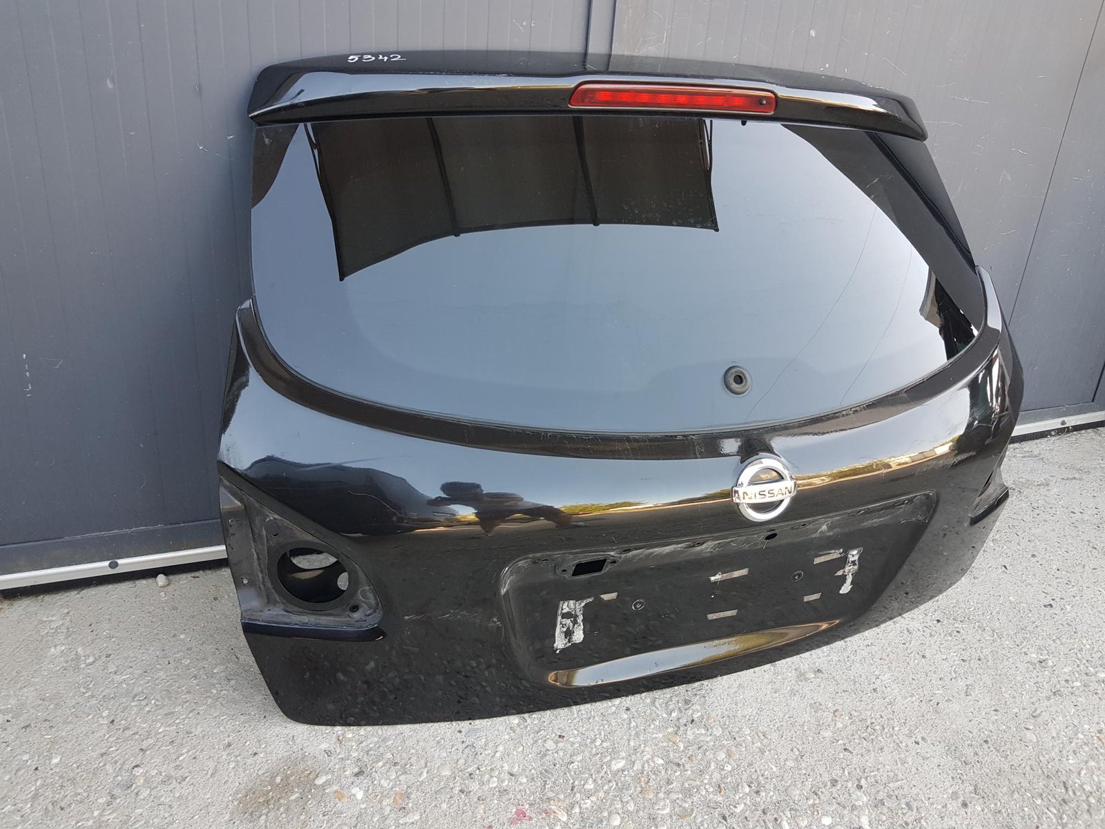 Haion portbagaj Nissan Qashqai 2007 2008 2009 2010 2011 2012 2013 2014 - imagine 3