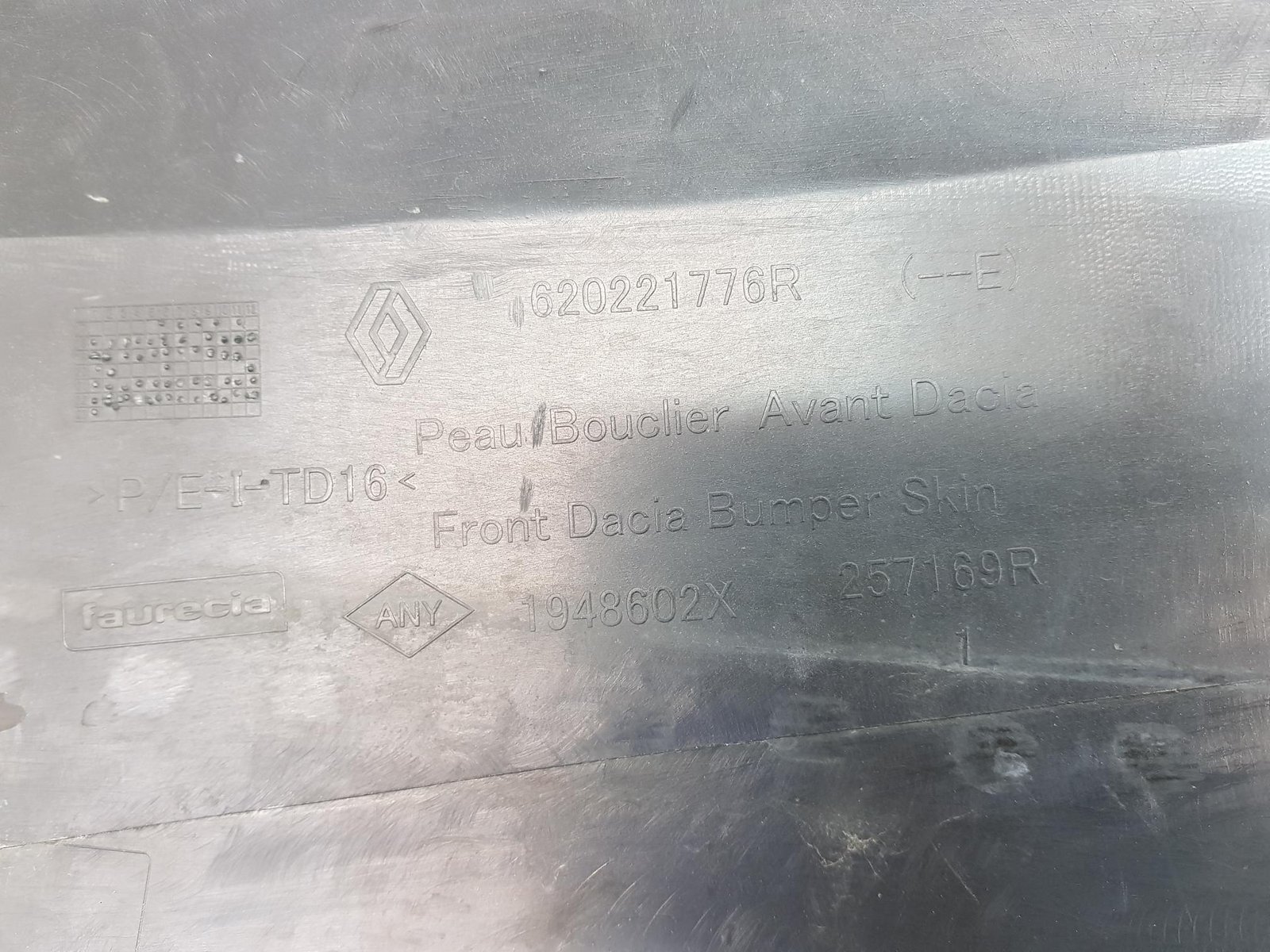 Bara fata Dacia Duster 2 620221776R 2016 2017 2018 2019 2020 2021 2022 2023 2024 - imagine 9