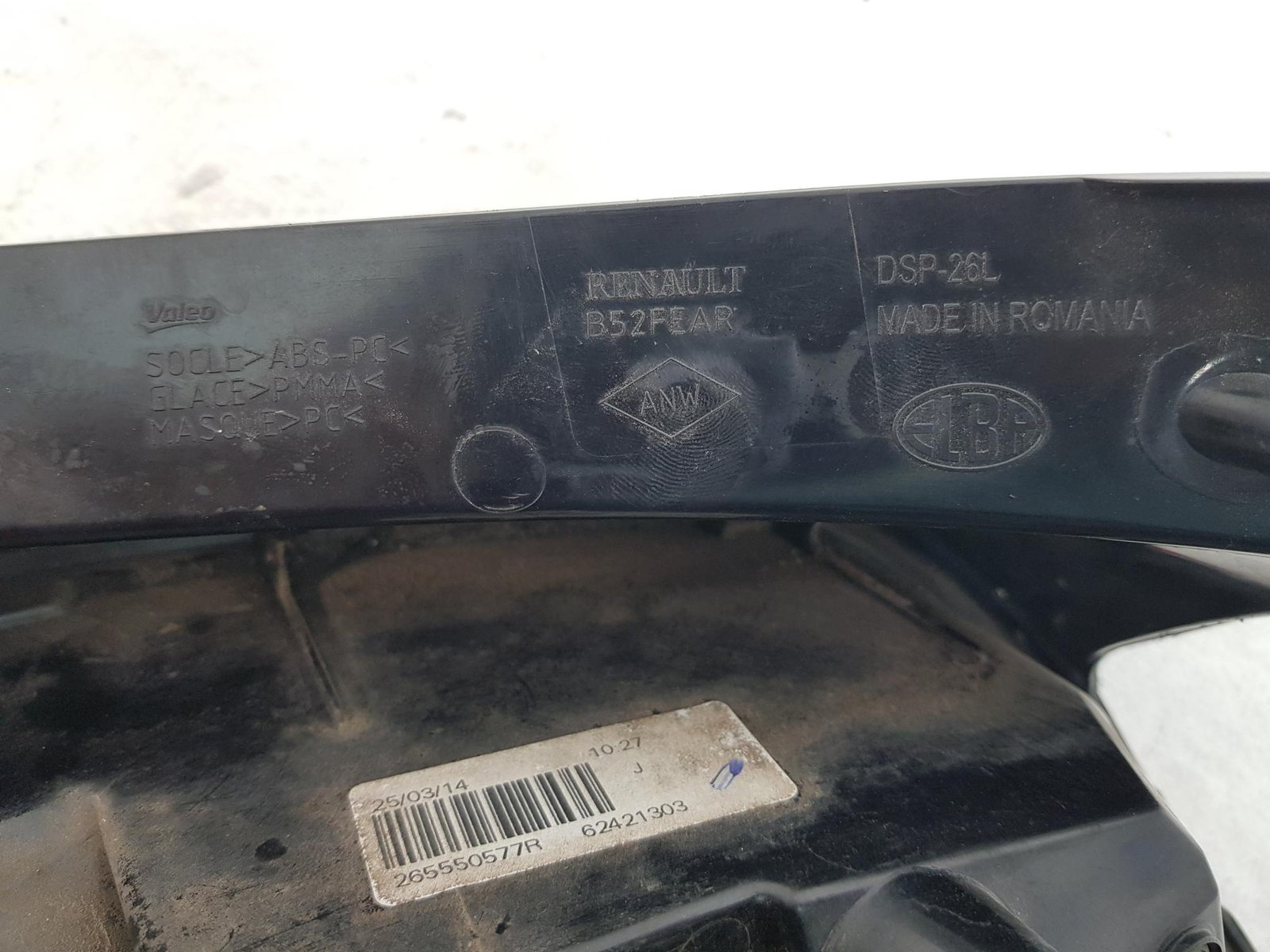 Stop stanga Dacia Sandero 2 Stepway 265550577R 2012 2013 2014 2015 2016 - imagine 8