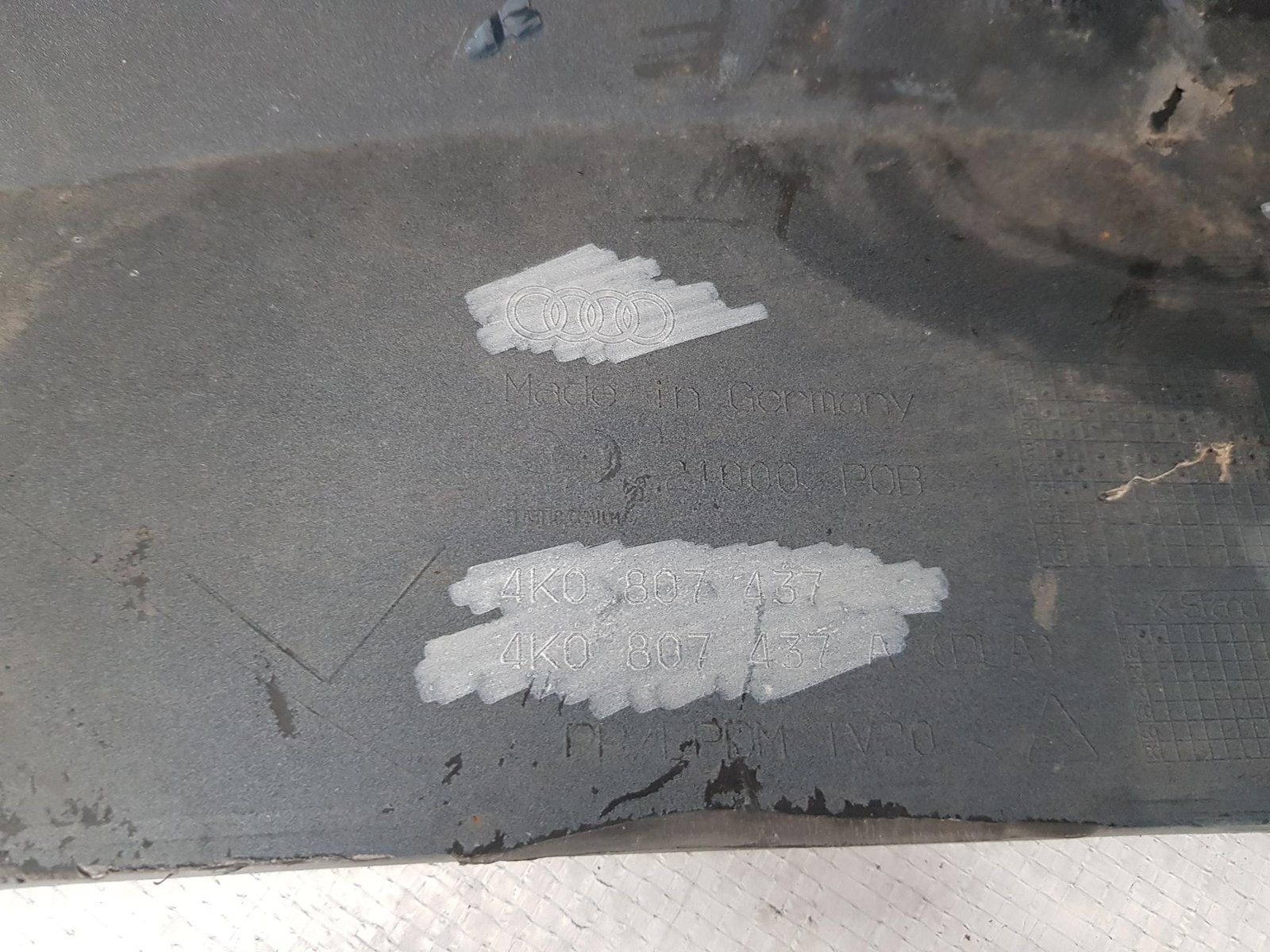 Bara fata Audi A6 C8 4K 2017 2018 2019 2020 2021 2022 2023 4K0807437 - imagine 20