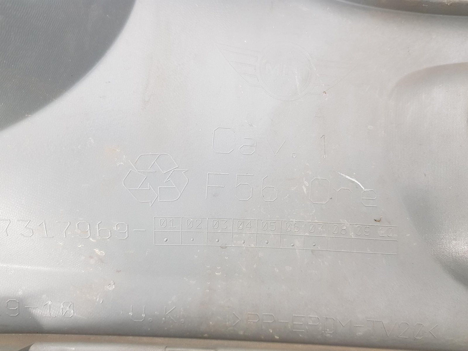 Bara fata Mini Cooper One F56 7317969 2014 2015 2016 2017 2018 2019 2020 2021 2022 - imagine 11