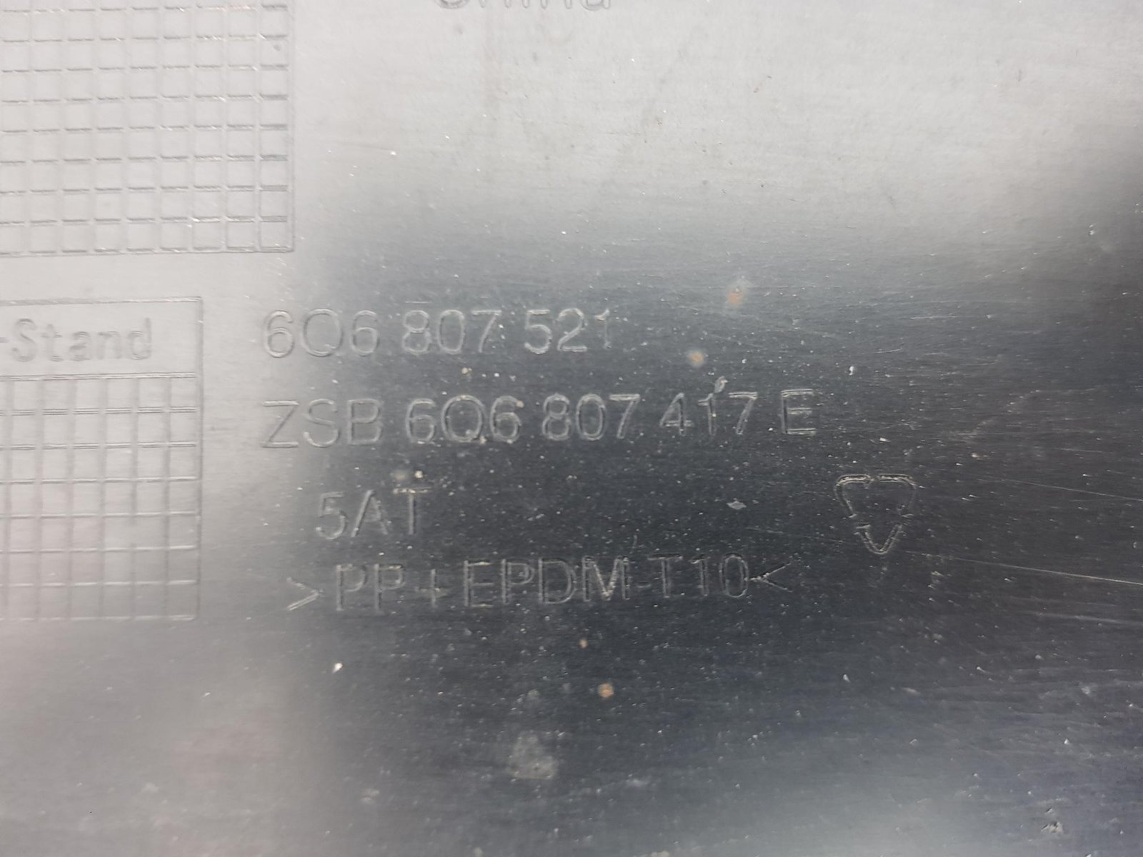 Bara spate Volkswagen Polo 2002 2003 2004 2005 2006 2007 2008 6Q6807417E - imagine 12