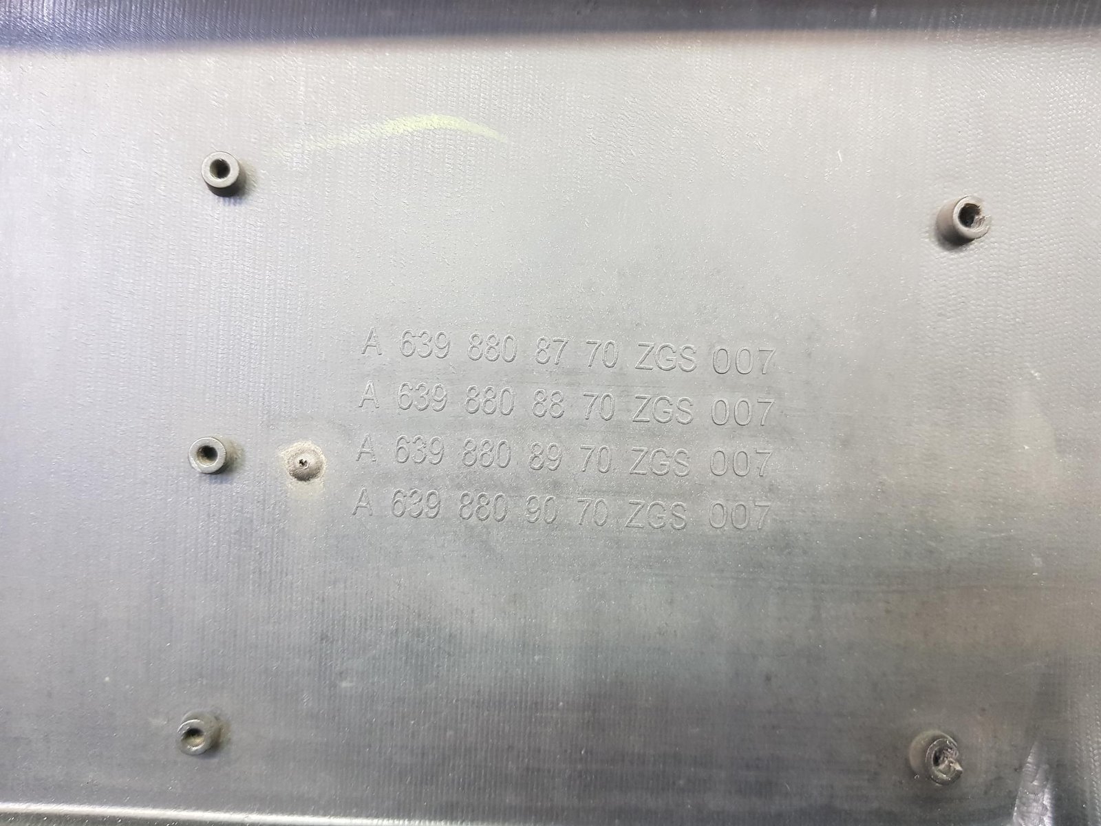 Bara fata Mercedes Vito Viano W639 Facelift 2009 2010 2011 2012 2013 2014 A6398808770 - imagine 13