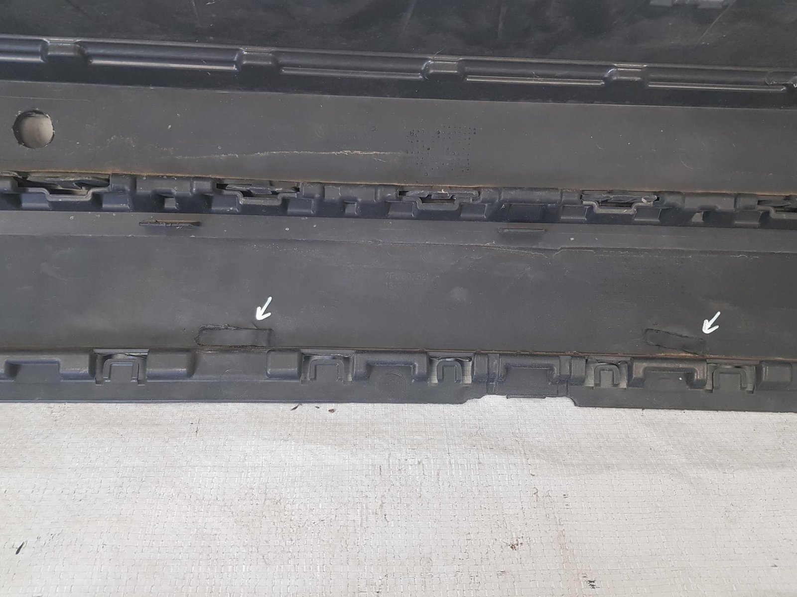 Bara spate VW Touareg 7P 7P6807521A 2010 2011 2012 2013 2014 - imagine 16