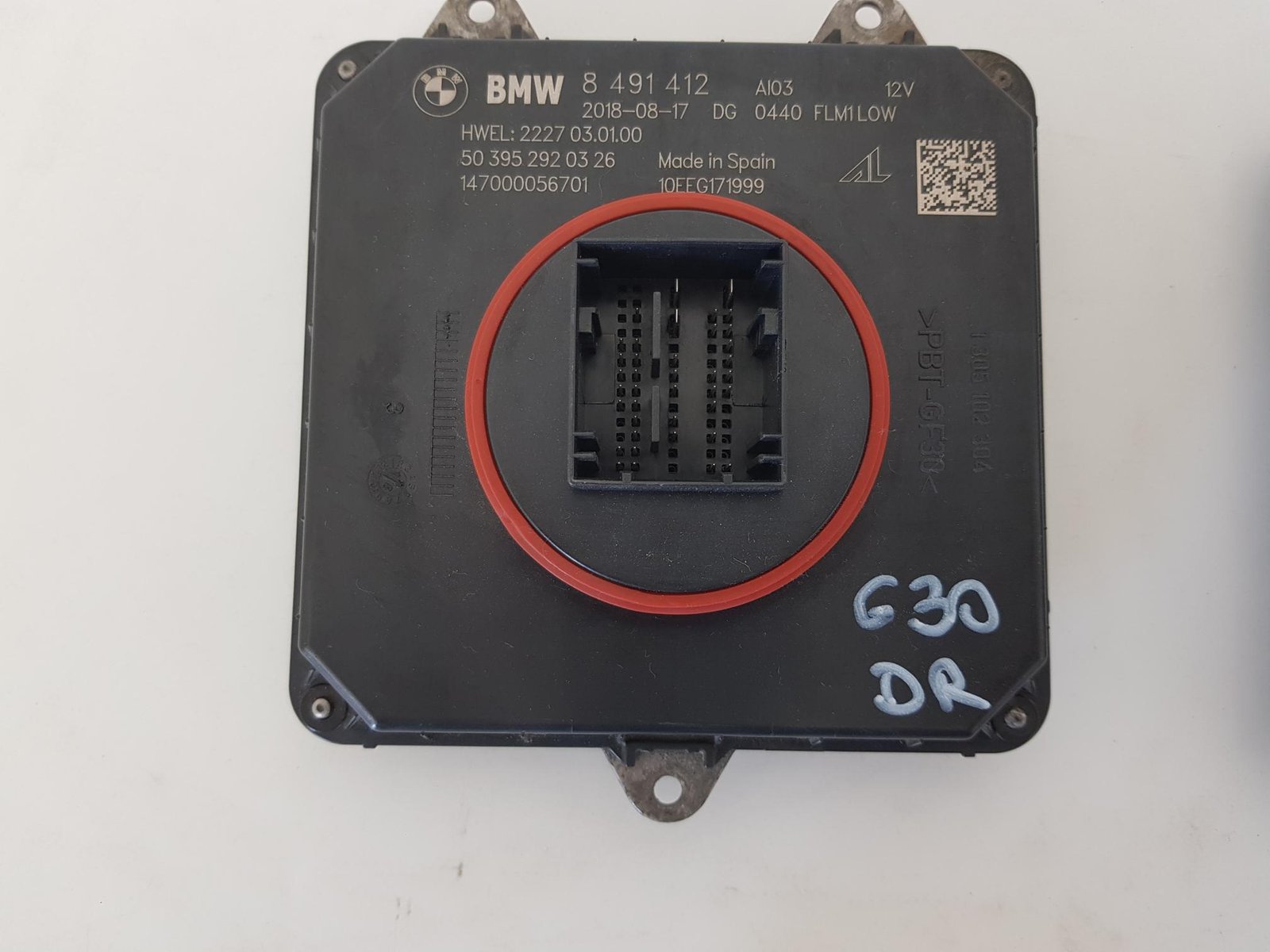 Droser modul calculator far Full Led BMW Seria 5 G30 G31 7 G11 G12 X3 G01 X4 G02 2017 2018 2019 2020 2021 8491412 - imagine 4