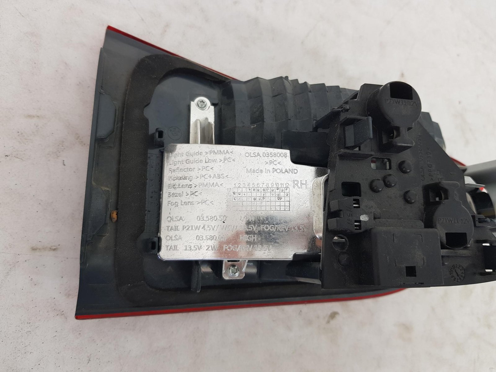 Stop Tripla dreapta pe haion BMW X1 F48 7350696-17 2016 2017 2018 2019 2020 - imagine 10