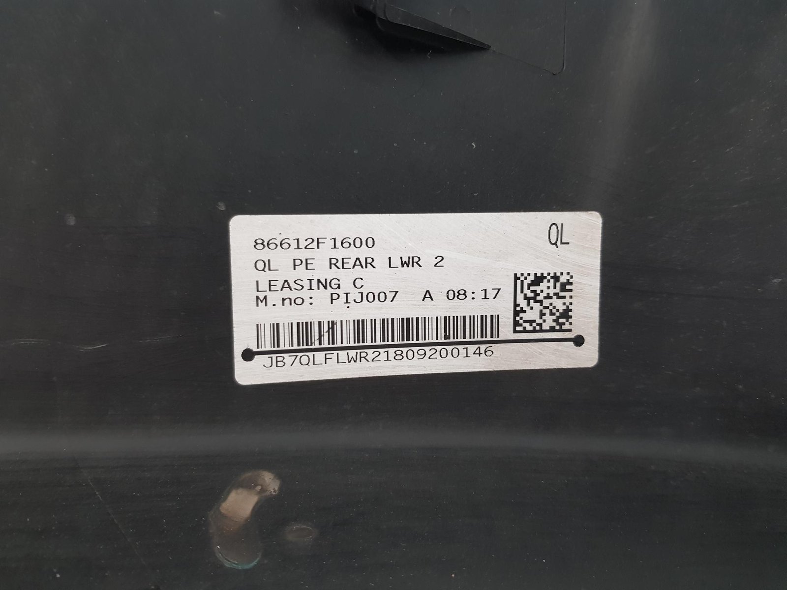Spoiler bara spate Kia Sportage facelift 86612-F1550 2019 2020 2021 - imagine 14