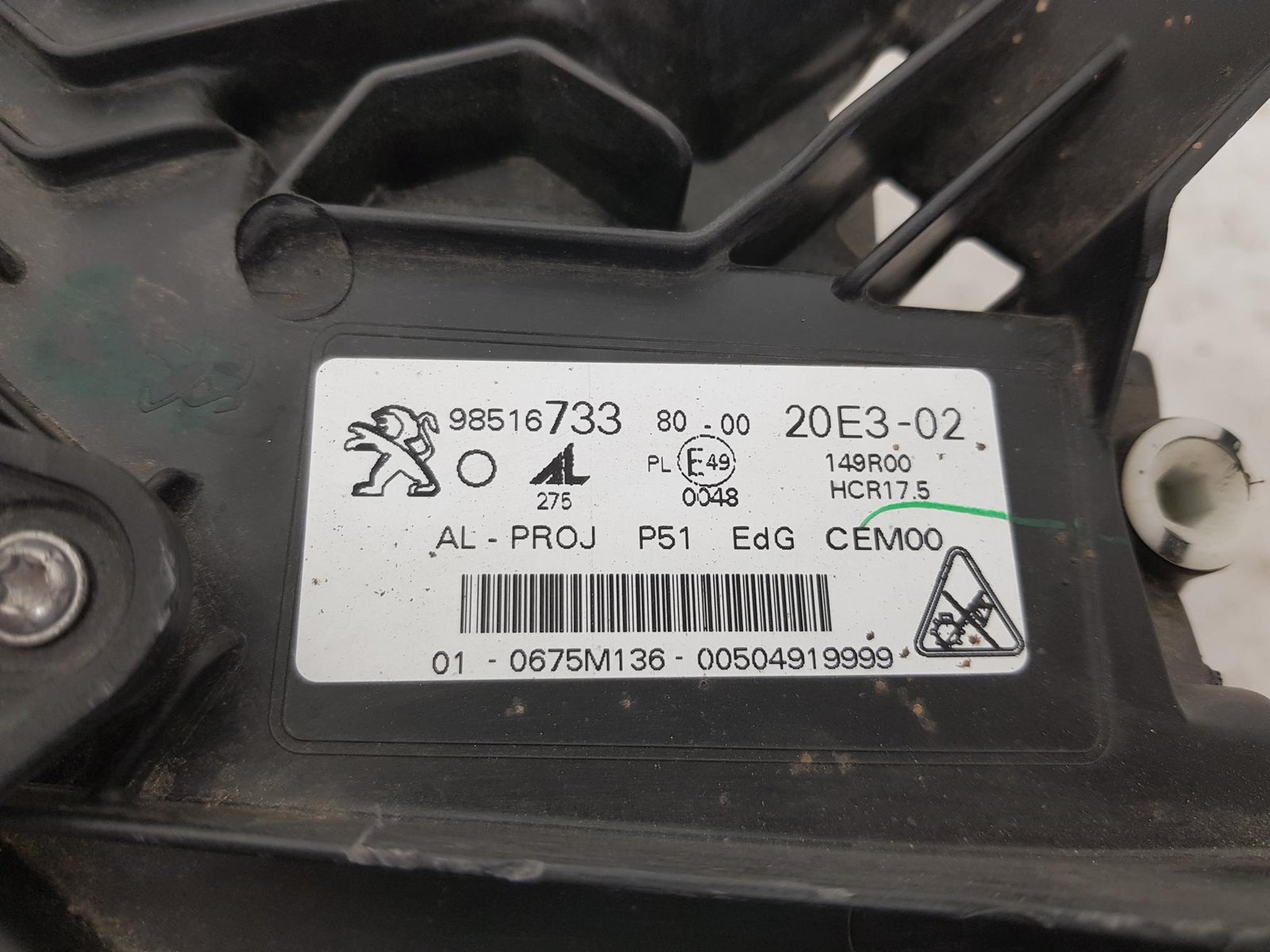 Far stanga full led Peugeot 308 98516733 2022 2023 2024 2025 - imagine 7