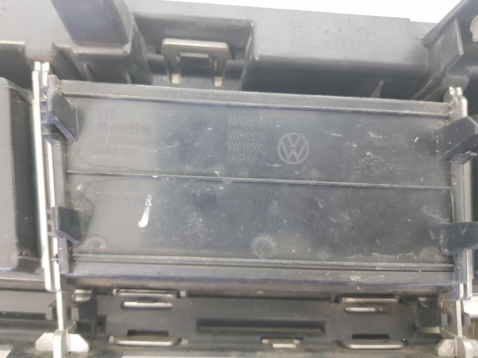 Grila radiator VW Touareg R Line 7608536696 2018 2019 2020 2021 2022 2023 2024 - imagine 7
